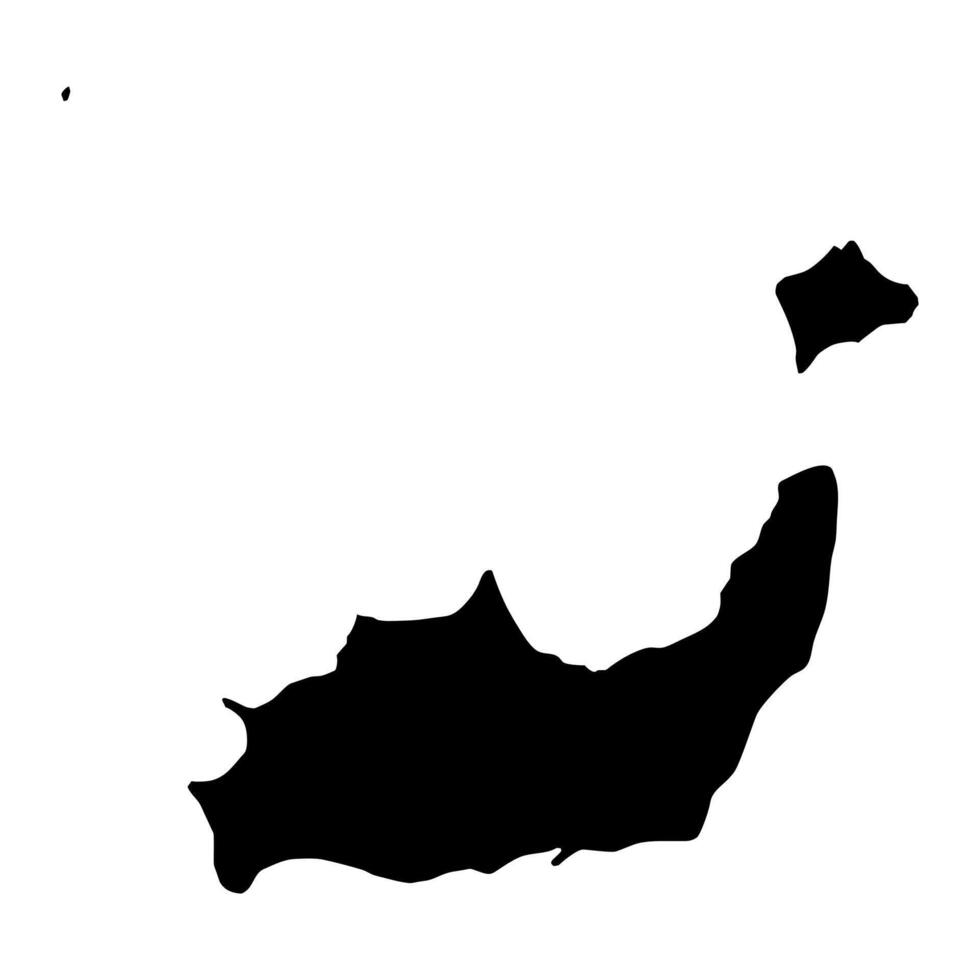 Inagua map, administrative division of Bahamas. Vector illustration.