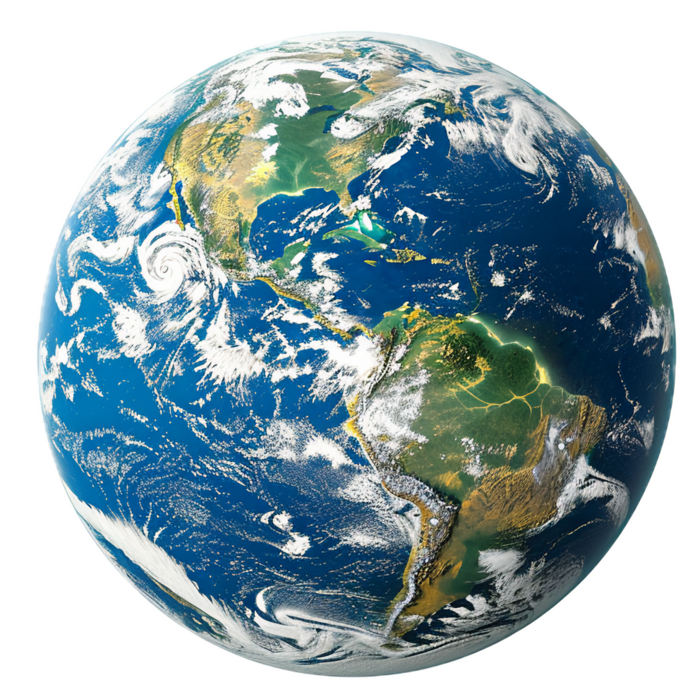 AI generated Earth from Space A Global View png 41042677 PNG