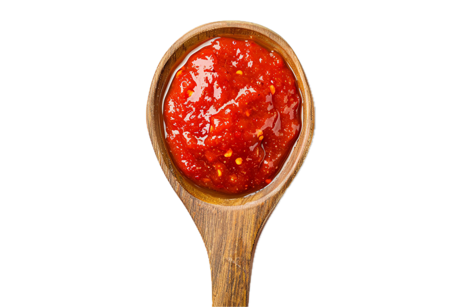 ai generado picante hecho en casa rojo chile salsa png