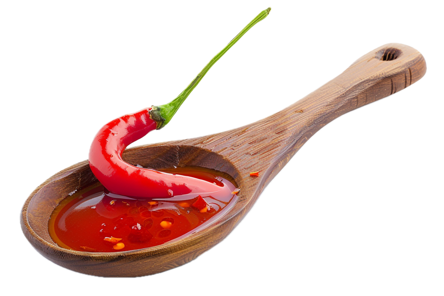 ai généré épicé fait maison rouge le Chili sauce png