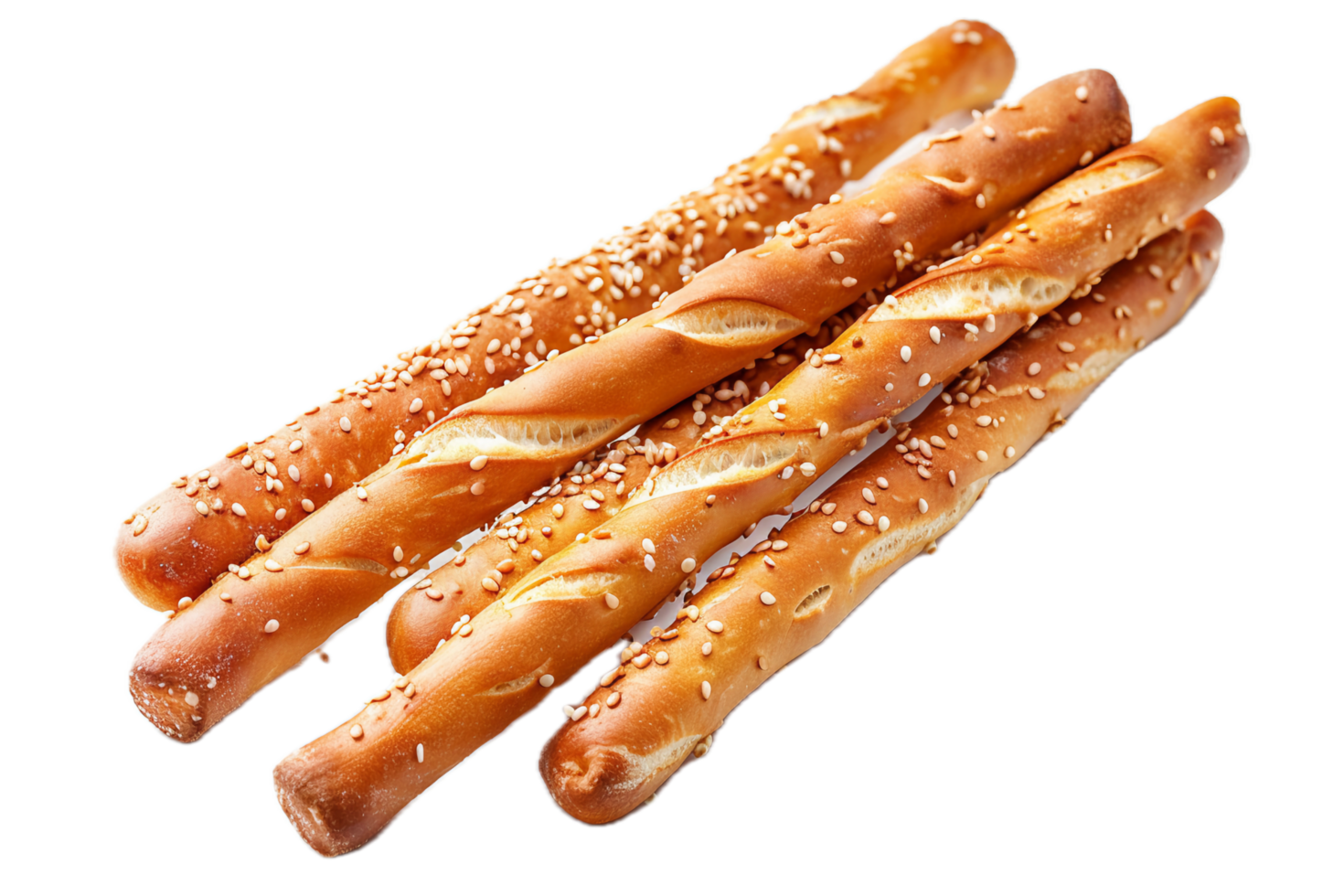 AI generated Golden Sesame Seed Breadsticks png 41042989 PNG