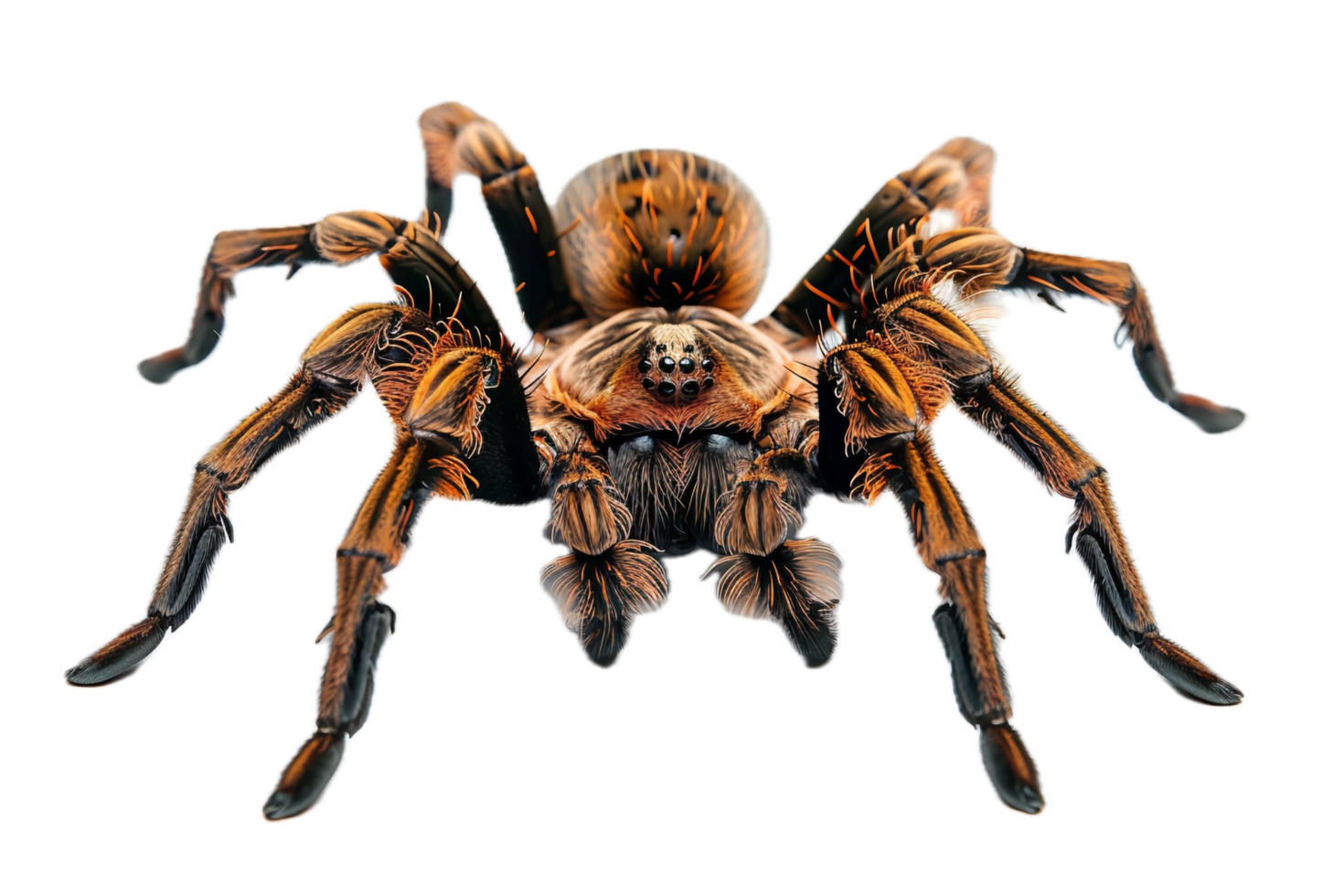 AI generated Detailed Tarantula Spider png
