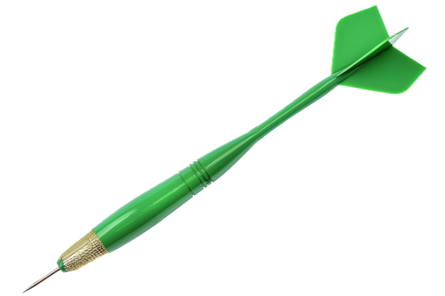 AI generated Green Dart png