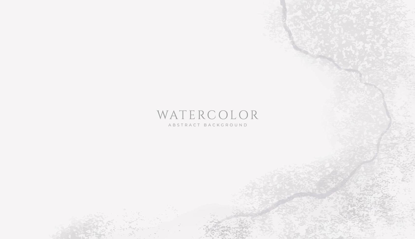 Abstract horizontal watercolor background. Neutral light colored empty space background illustration vector