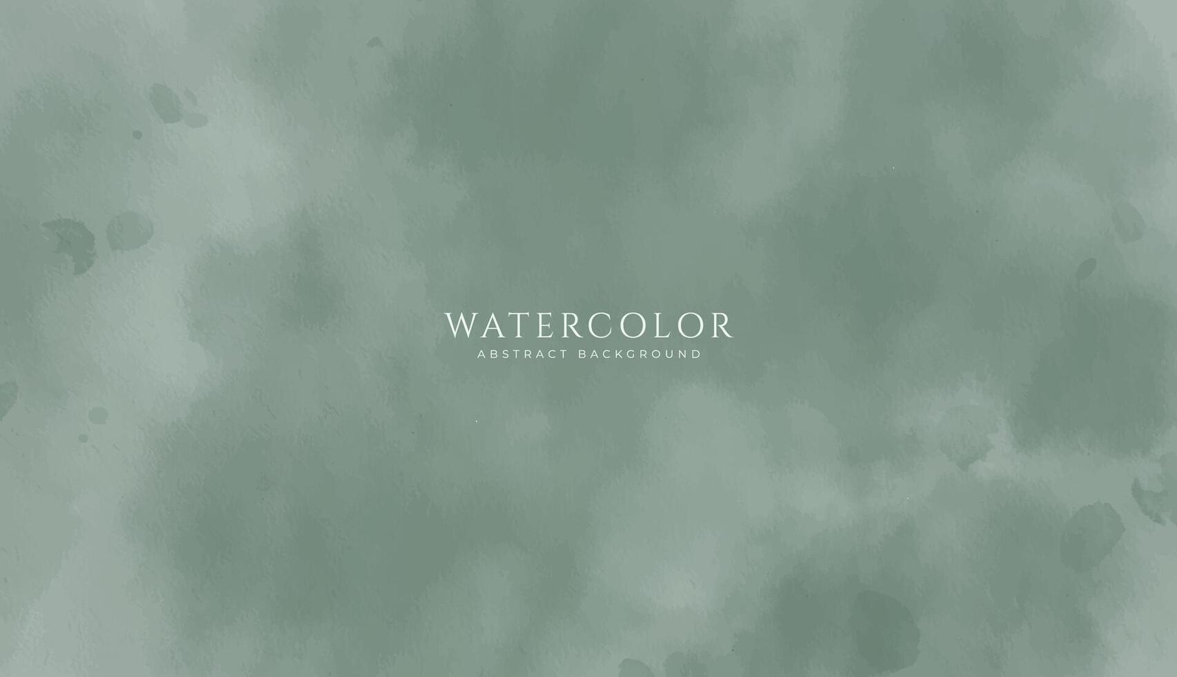 Abstract horizontal watercolor background. Neutral light green colored empty space background illustration vector