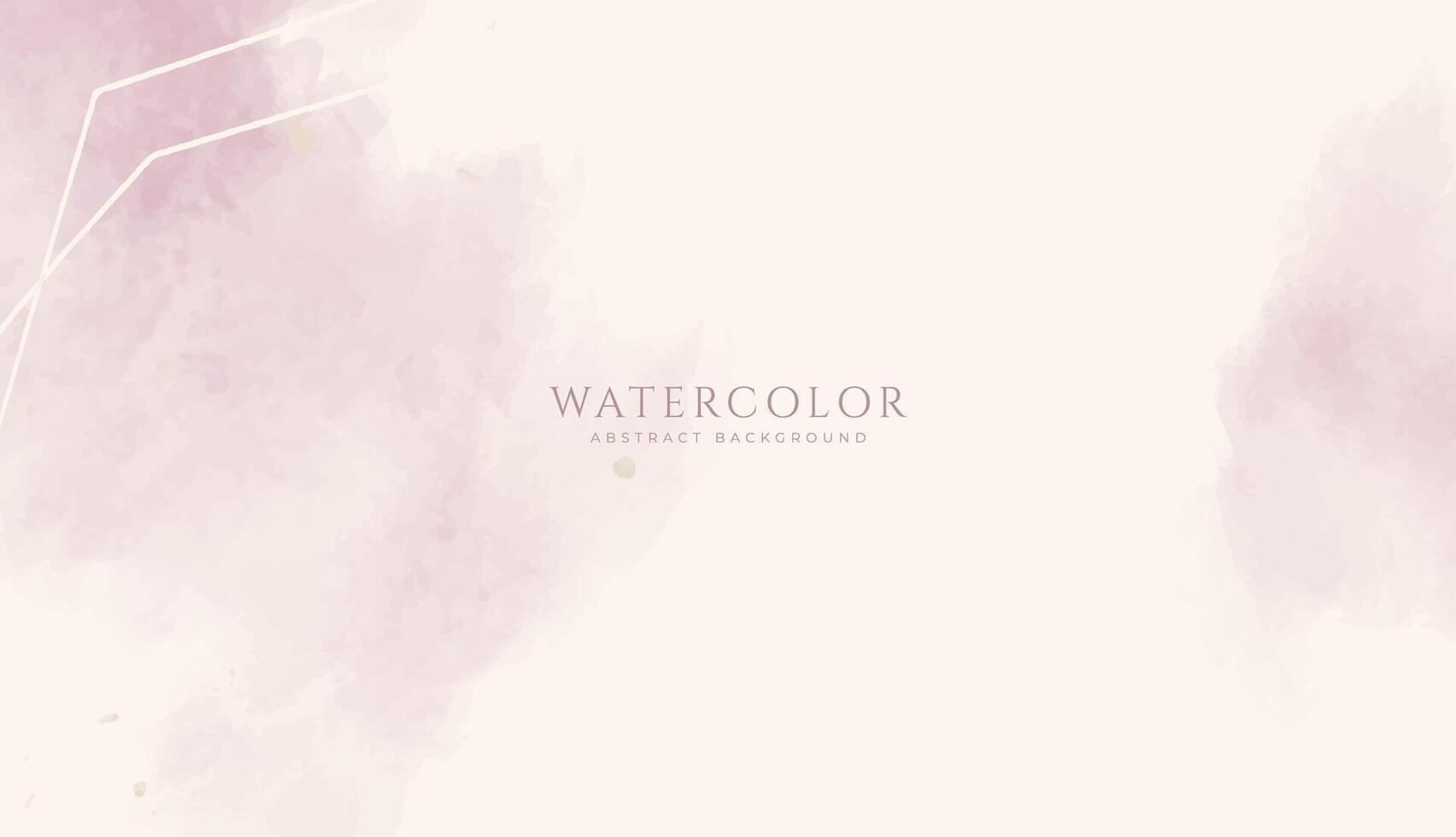 Abstract horizontal watercolor background. Neutral light colored empty space background illustration vector