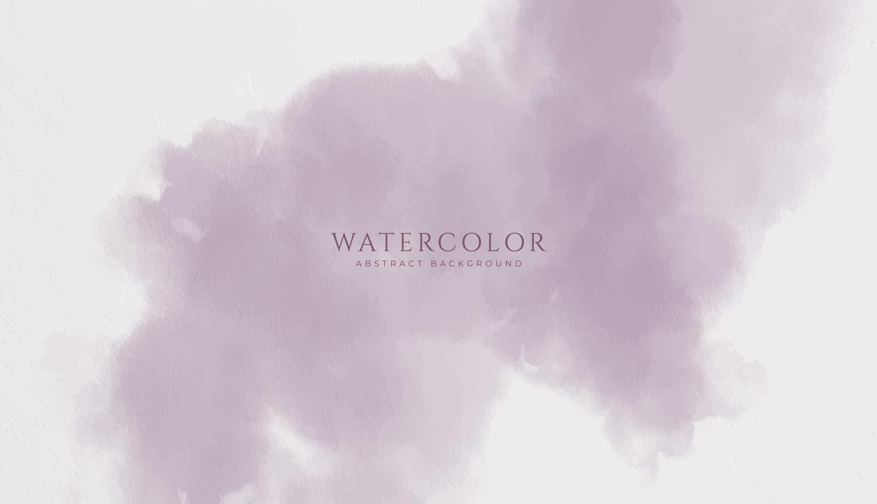 Abstract horizontal watercolor background. Neutral light purple colored empty space background illustration vector