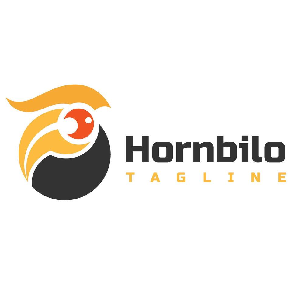 bird logo character vector