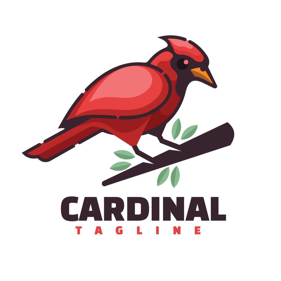 bird character logo mascot vector