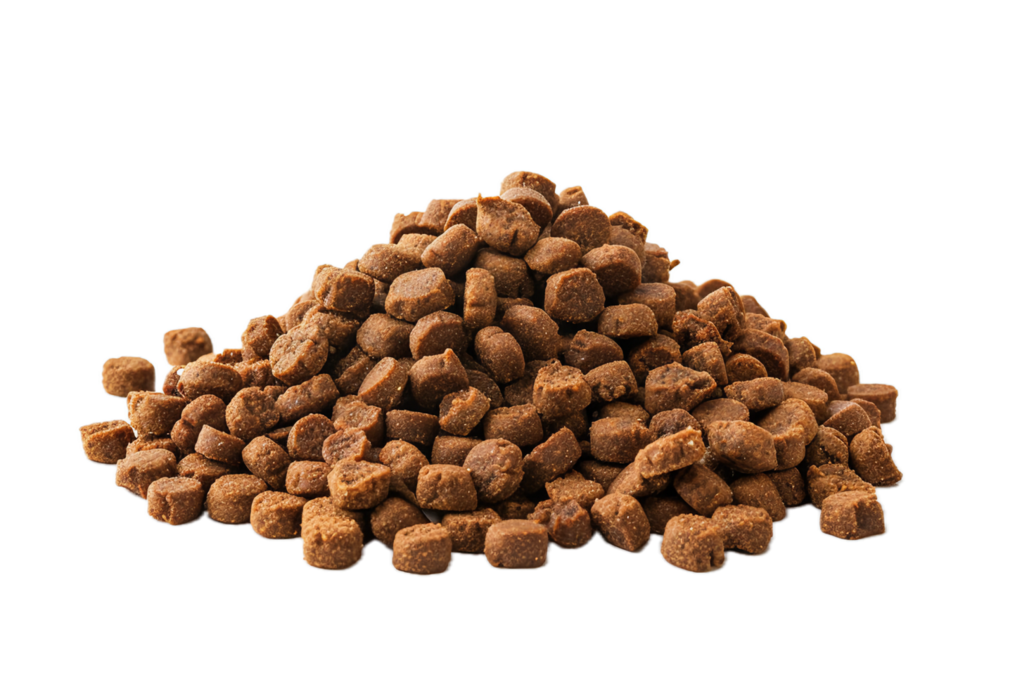 AI generated Pile of Dry Dog Food Kibble png