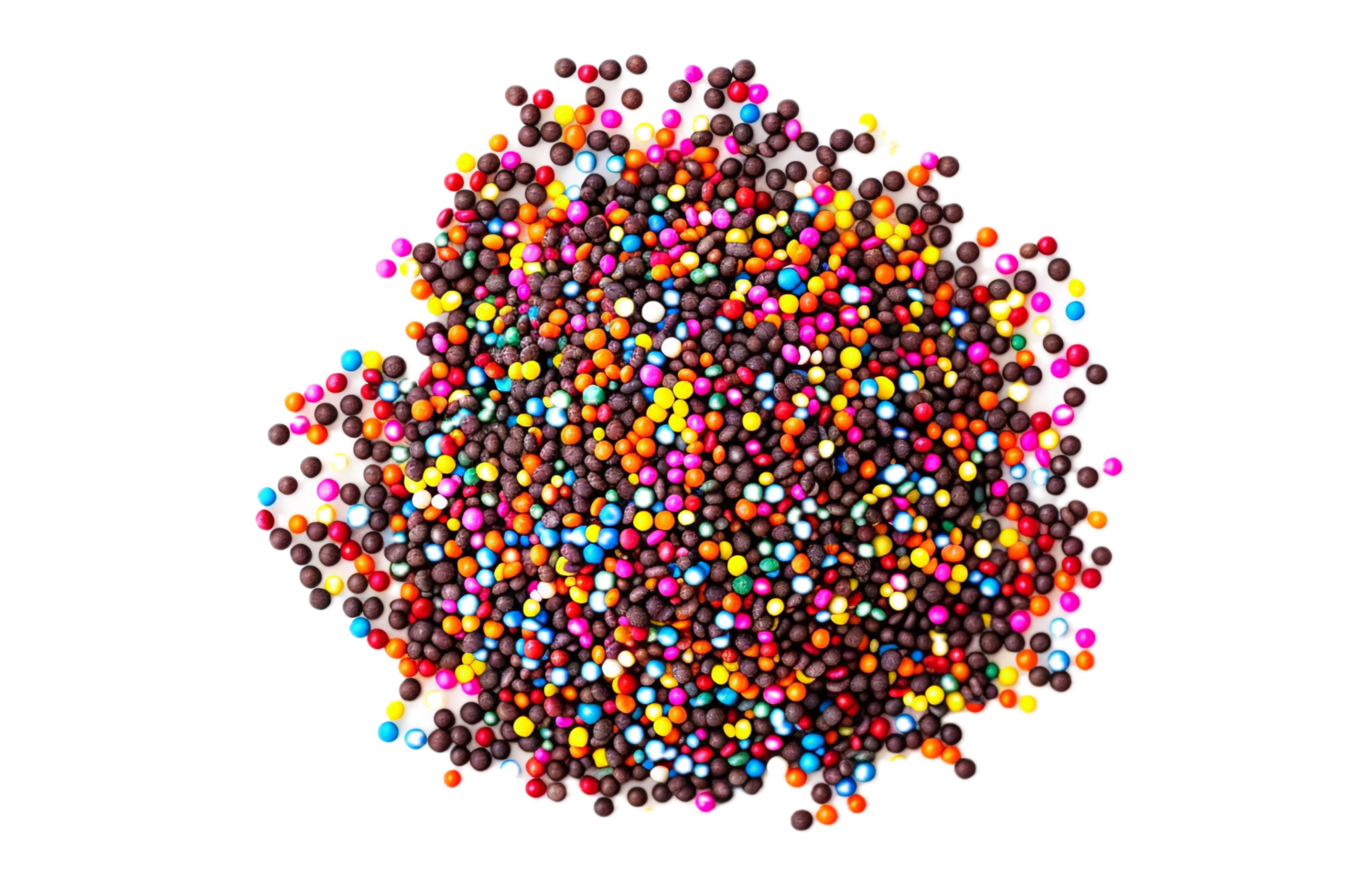 AI generated Colorful Pile of Assorted Candy png