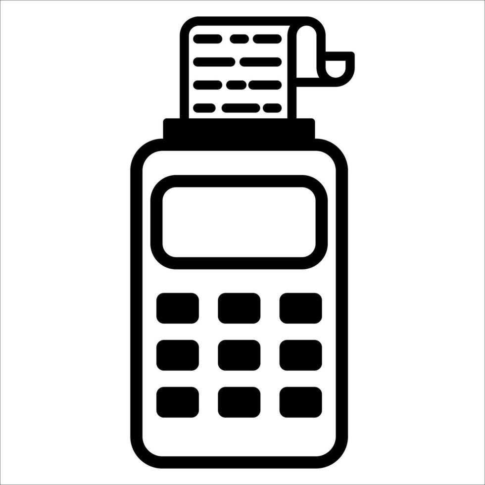 bank terminal icon vector illustration symbol