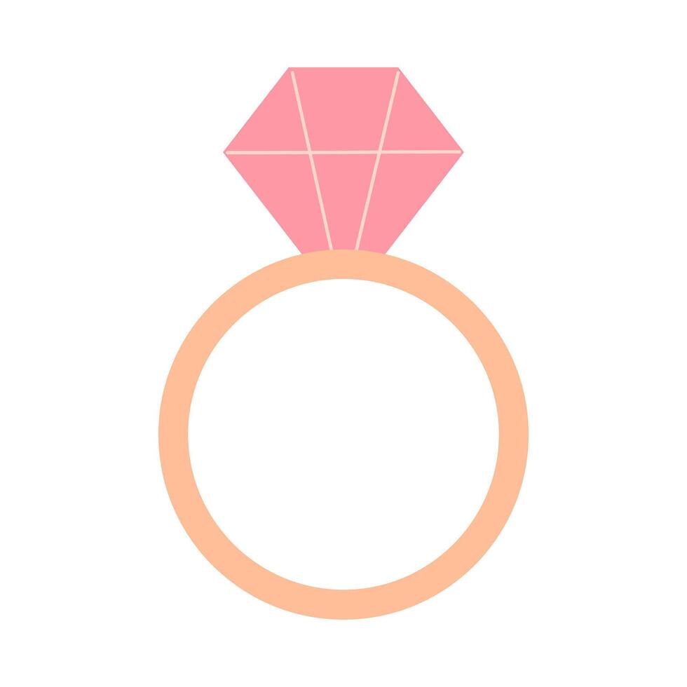 wedding ring vector
