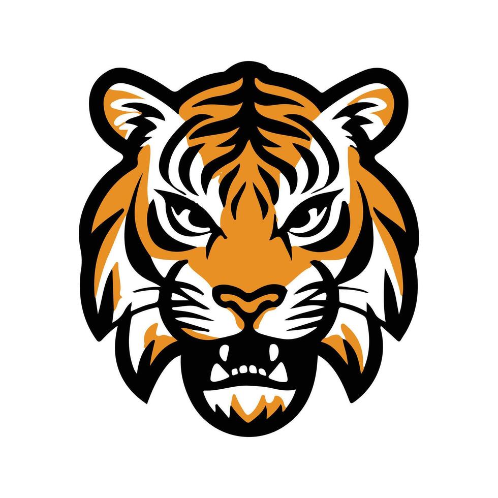 Tigre gratis vector imagen