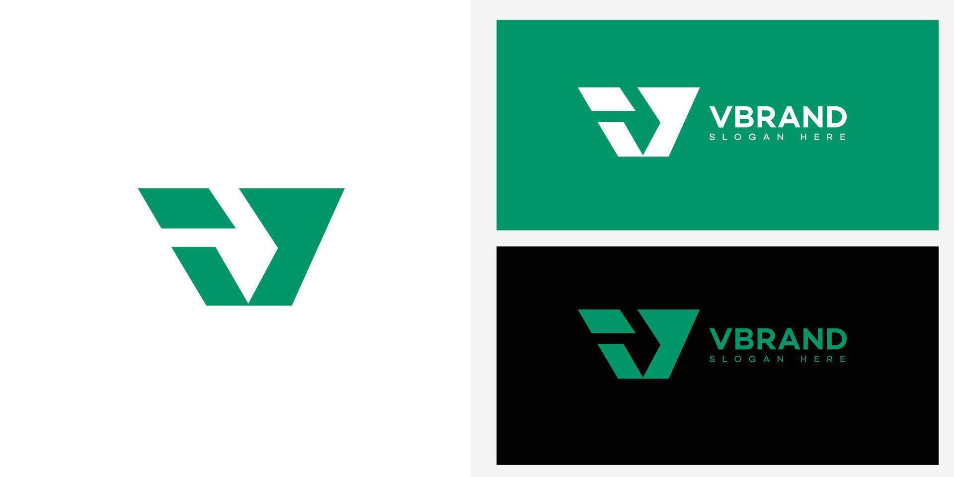 V Letter Logo Icon Brand Identity Sign Symbol Template vector