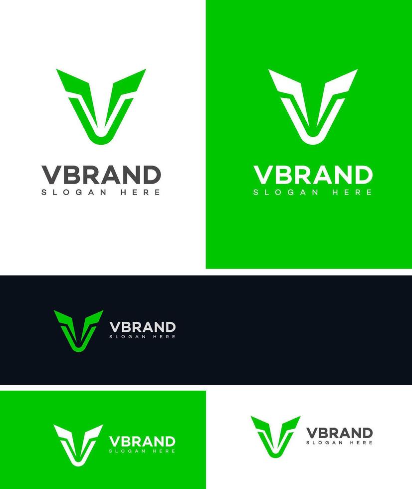 V Letter Logo Icon Brand Identity Sign Symbol Template vector