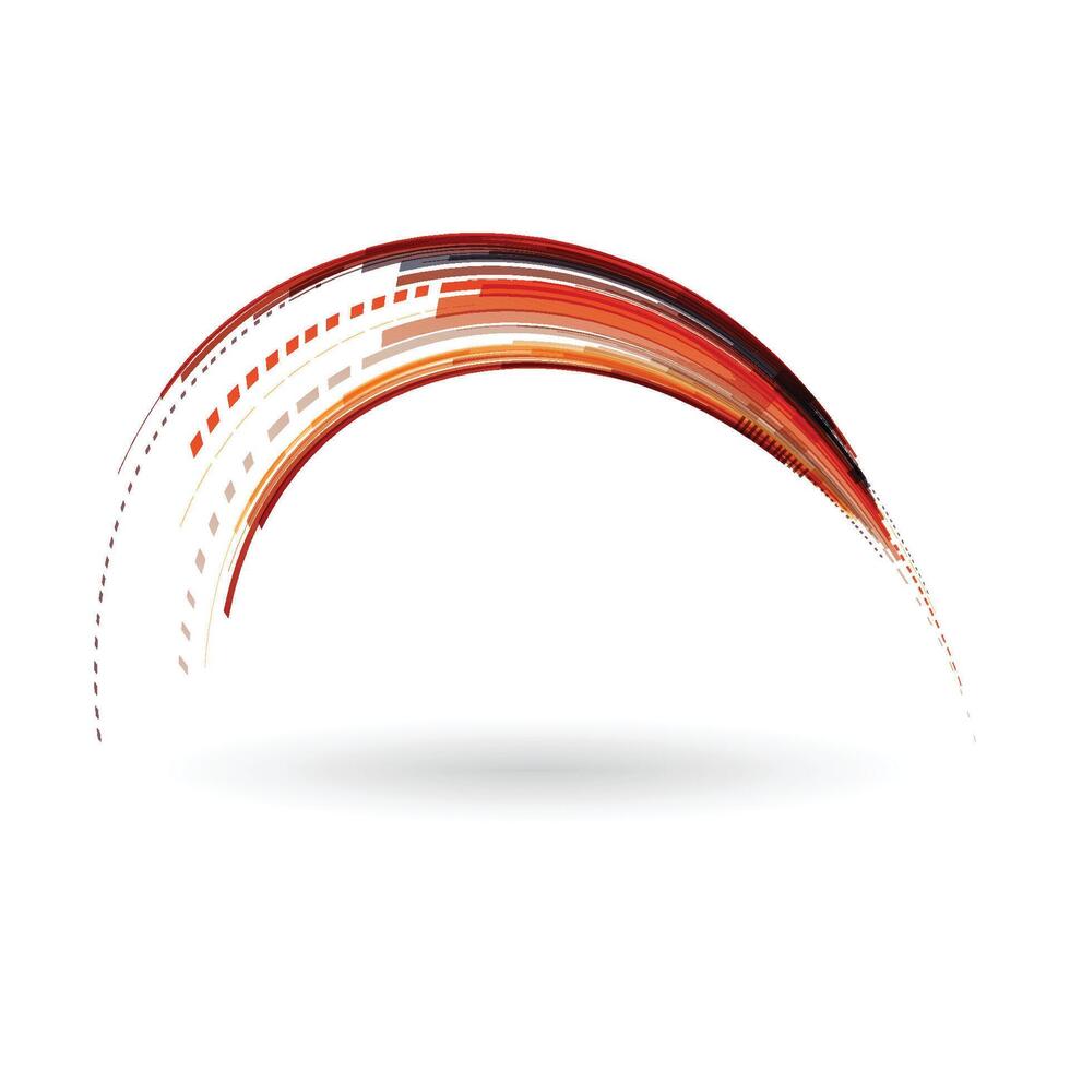 Curve Vector Art, Icons, and Graphics for Vector Illustration