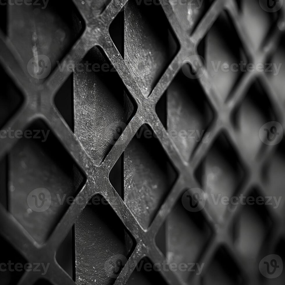 AI generated Metal net texture or background photo