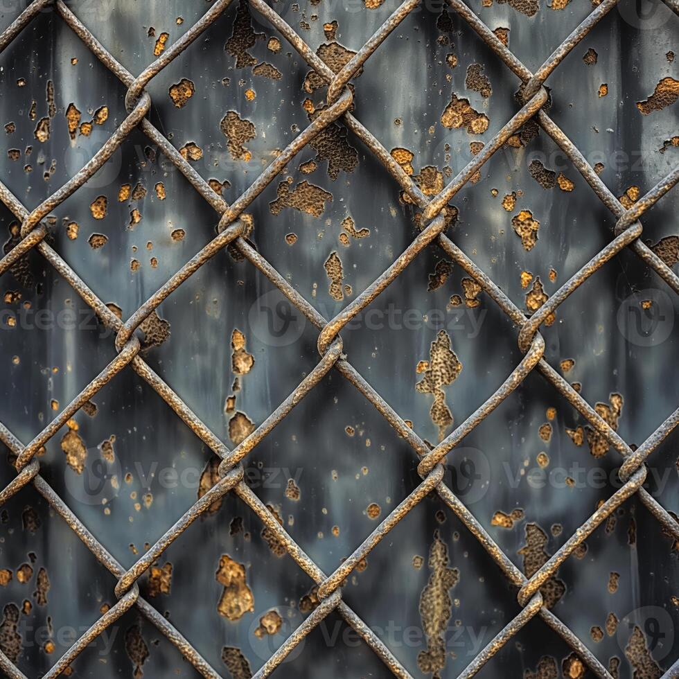 AI generated Metal net texture or background photo