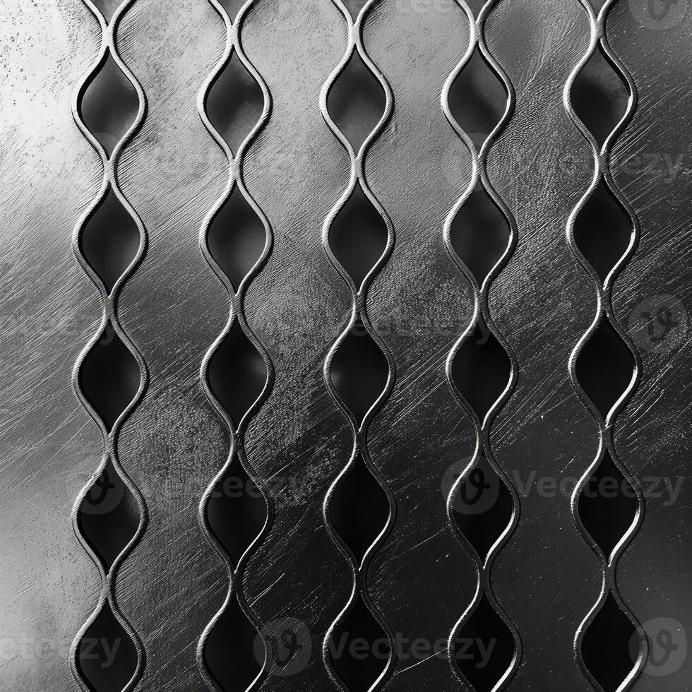 AI generated Metal net texture or background photo