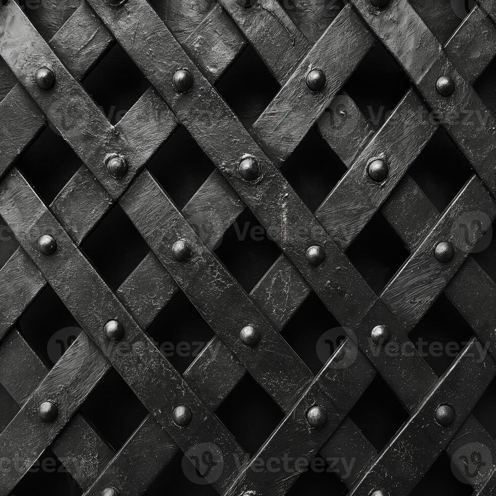 AI generated Metal net texture or background photo
