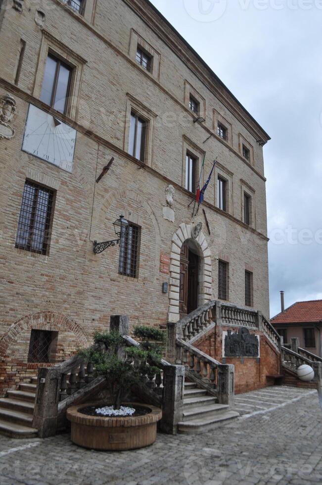 city hall in Ripatransone photo