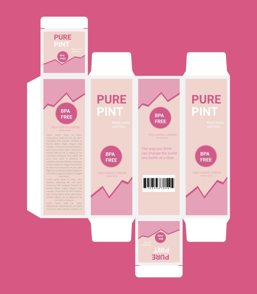 packaging template,packaging box template vector