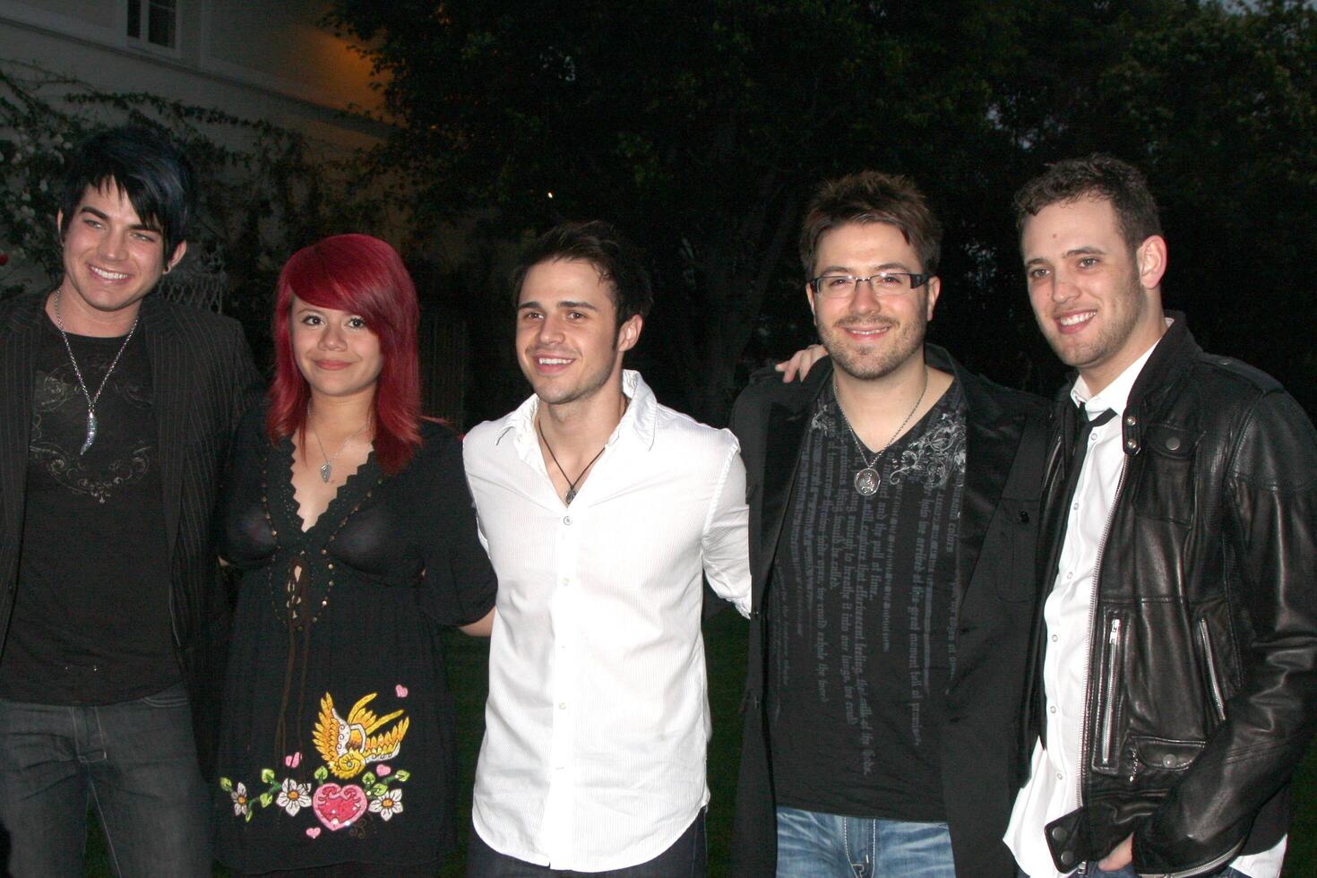 Adán lamberto, allison iraheta, kris allen, danny gokey, y mate giraud foto