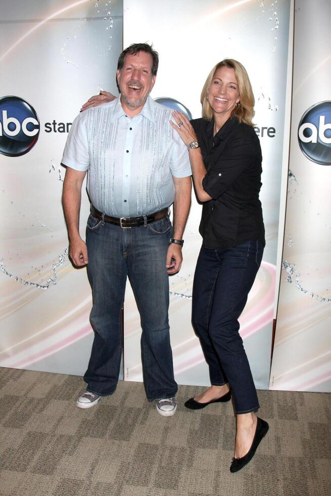 John Altschuler  Nancy Carell  at the Disney  ABC Television Group Summer Press Junket at the ABC offices in Burbank, CA  on May 29, 2009   2009 photo