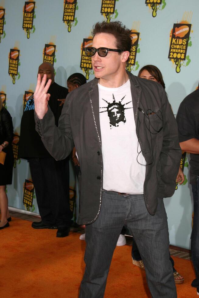 Brendan Fraser in 3-d Glases 2008 Nickelodeon's Kids' Choice Awards UCLA pauley Pavilion Westwood, CA March 29, 2008 photo