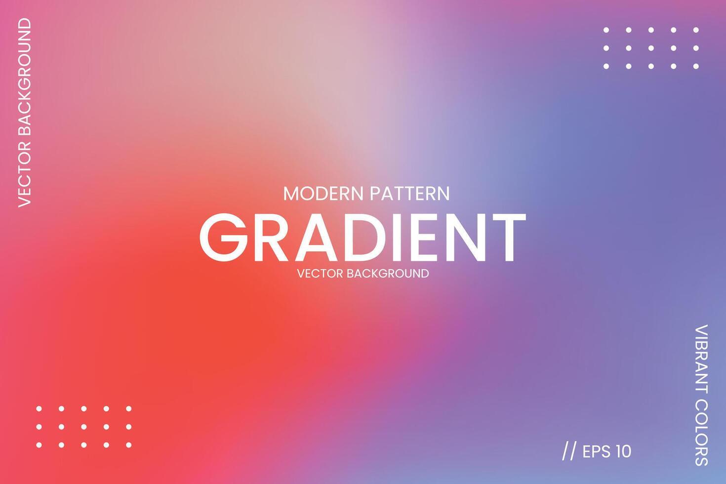 Modern Pattern Gradient Purple and Red vector