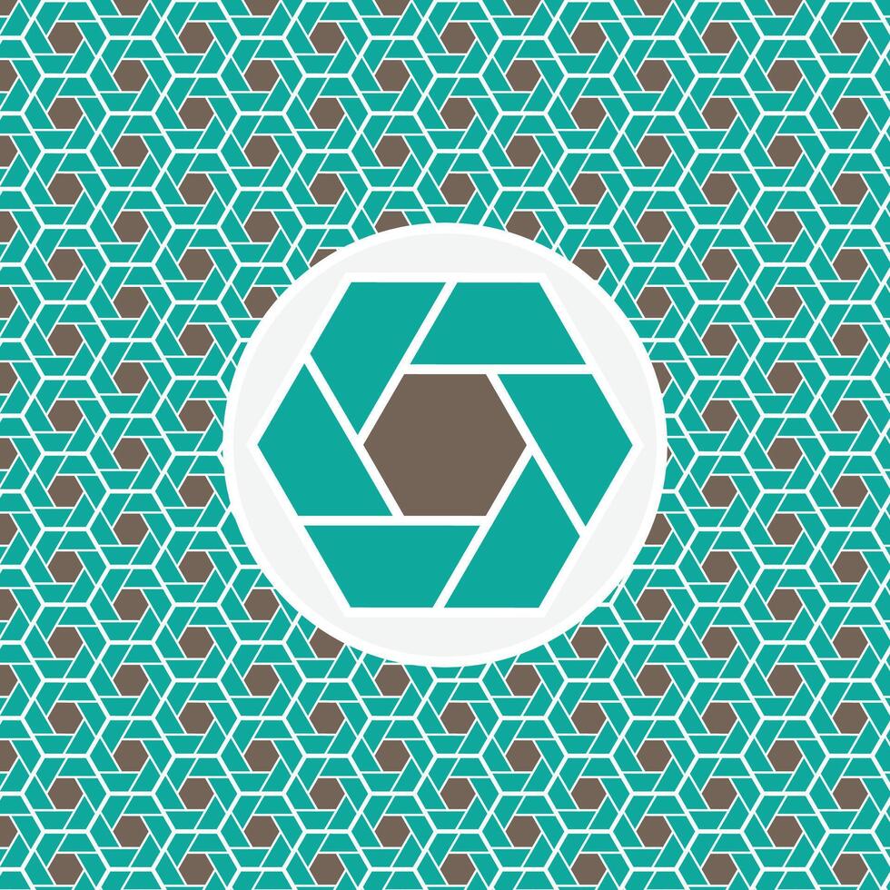 Tile Hexagone Pattern Background vector
