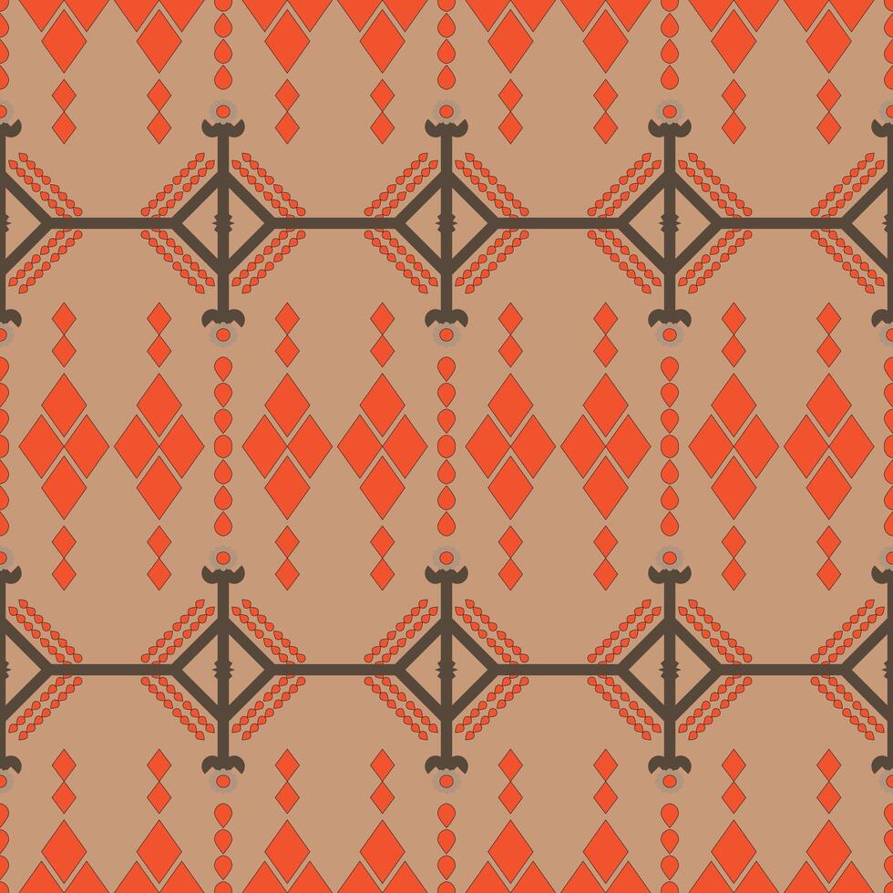 geometric shapes fabric design vector Mix and match Thai patterns. Seamless, carpeted floors, tapei, shawls, towels, textiles, yoga mats, neck scarves or patterned handkerchiefs.