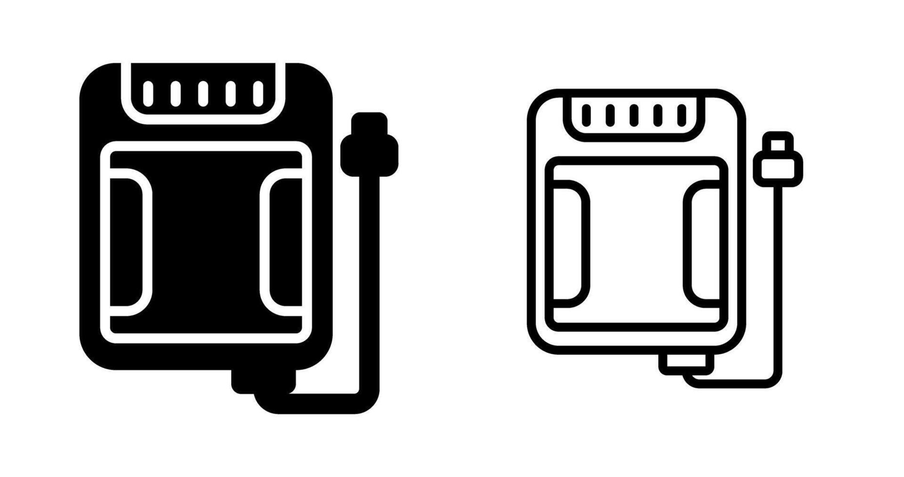 SSD Storage Vector Icon