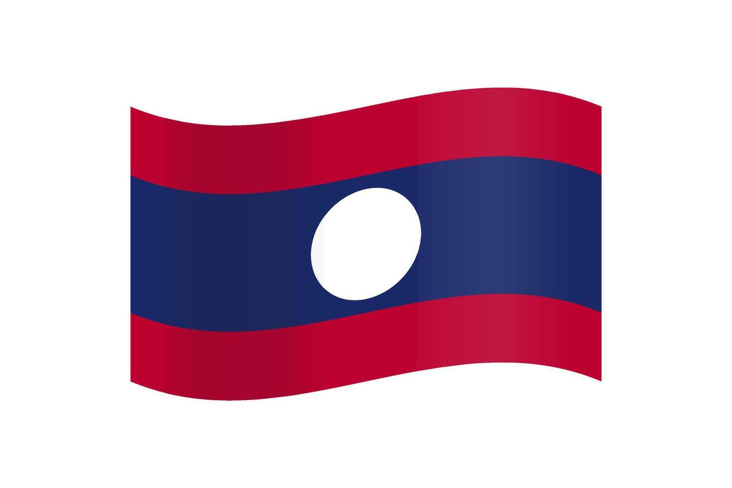 vector version of the Laos national flag