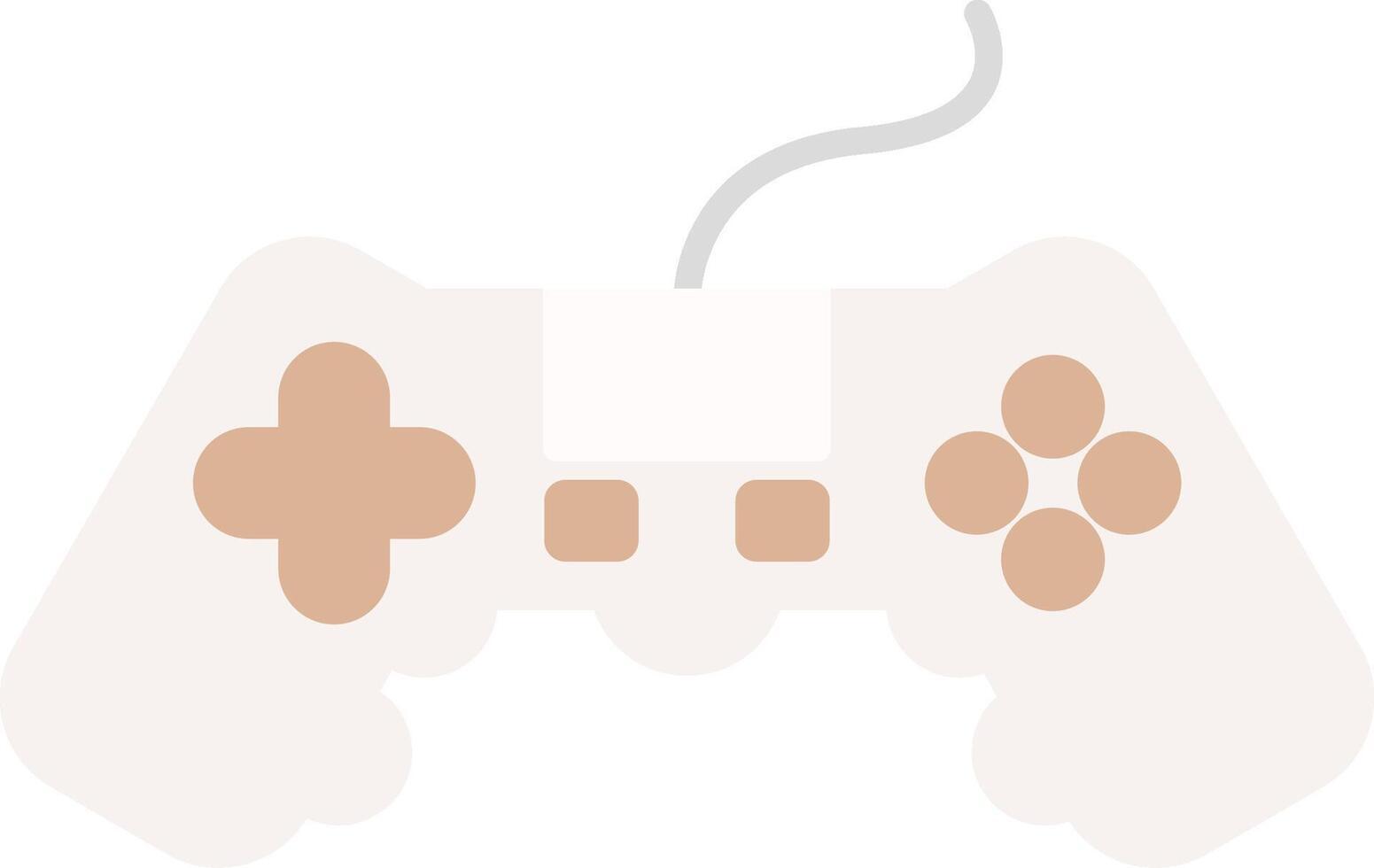 Video Game Flat Light Icon vector