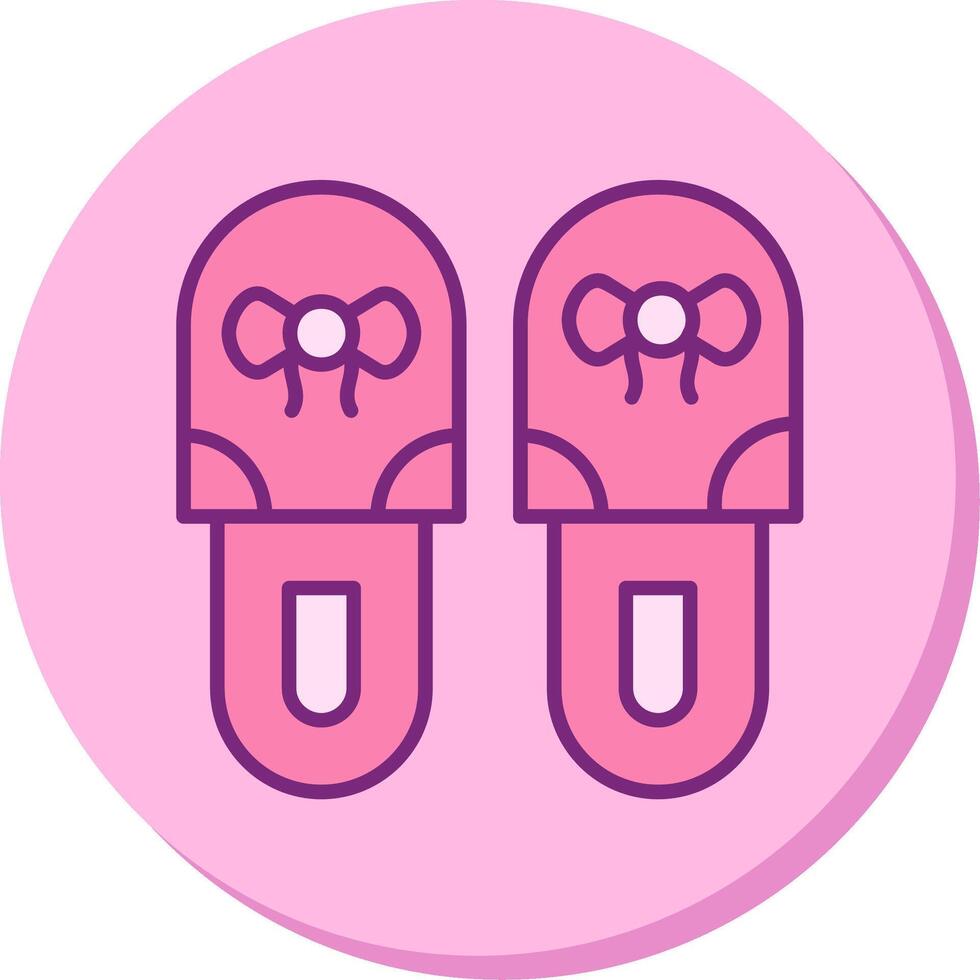 Slippers Vector Icon