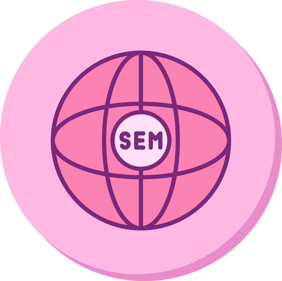 icono de vector de sem