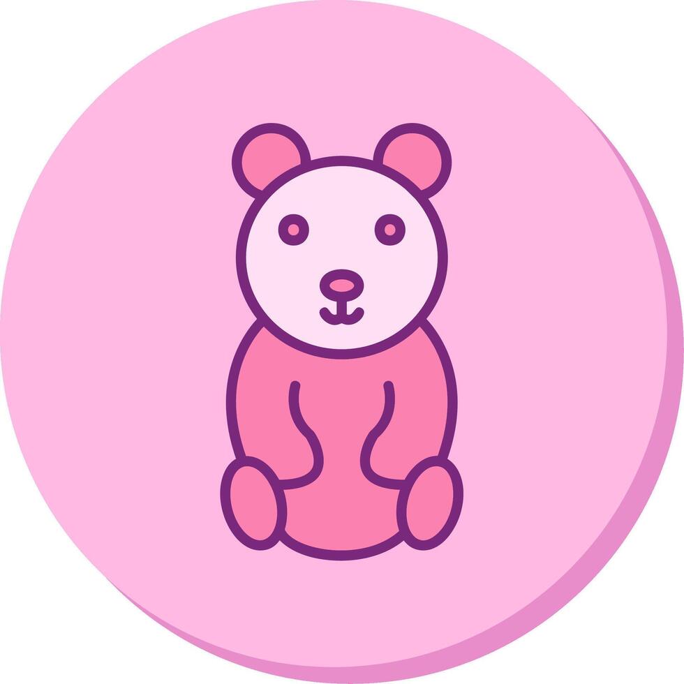 Teddy Bear Vector Icon