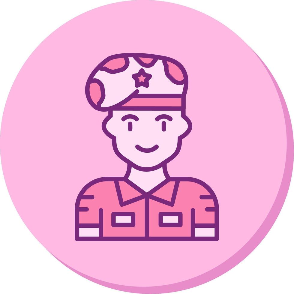 Soldier Vector Icon