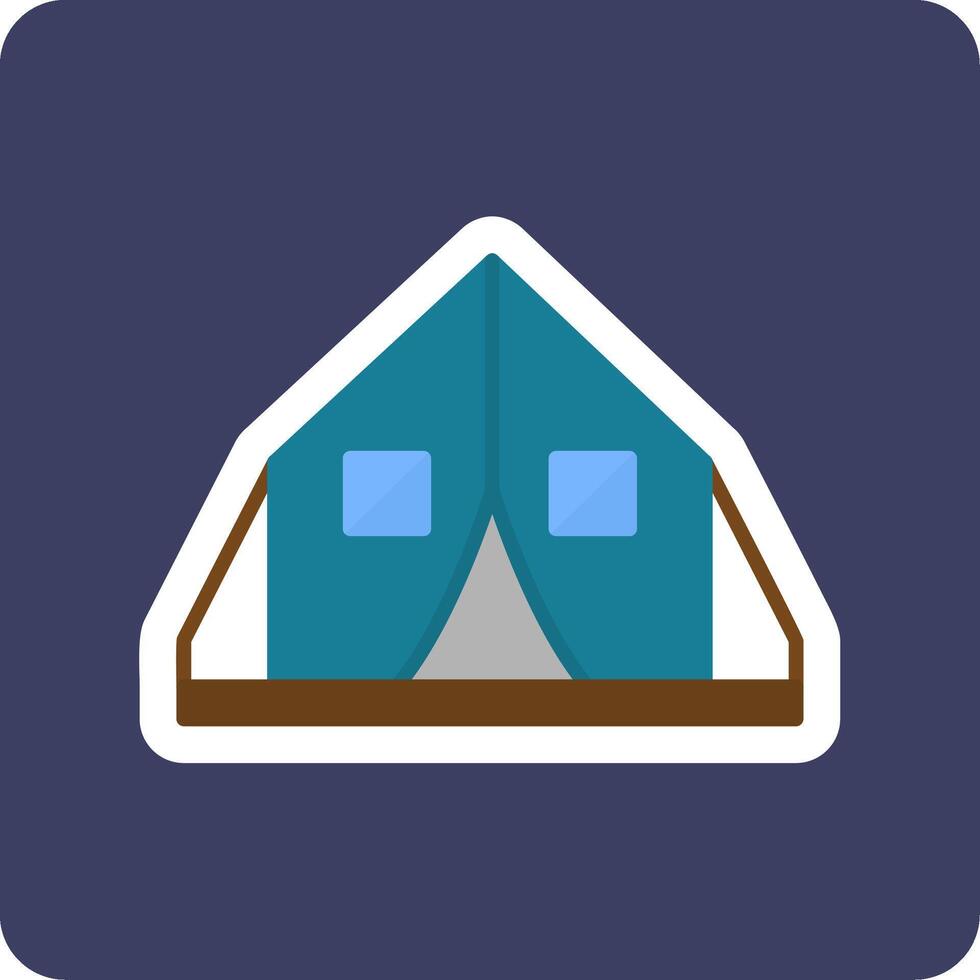 Tent Vector Icon