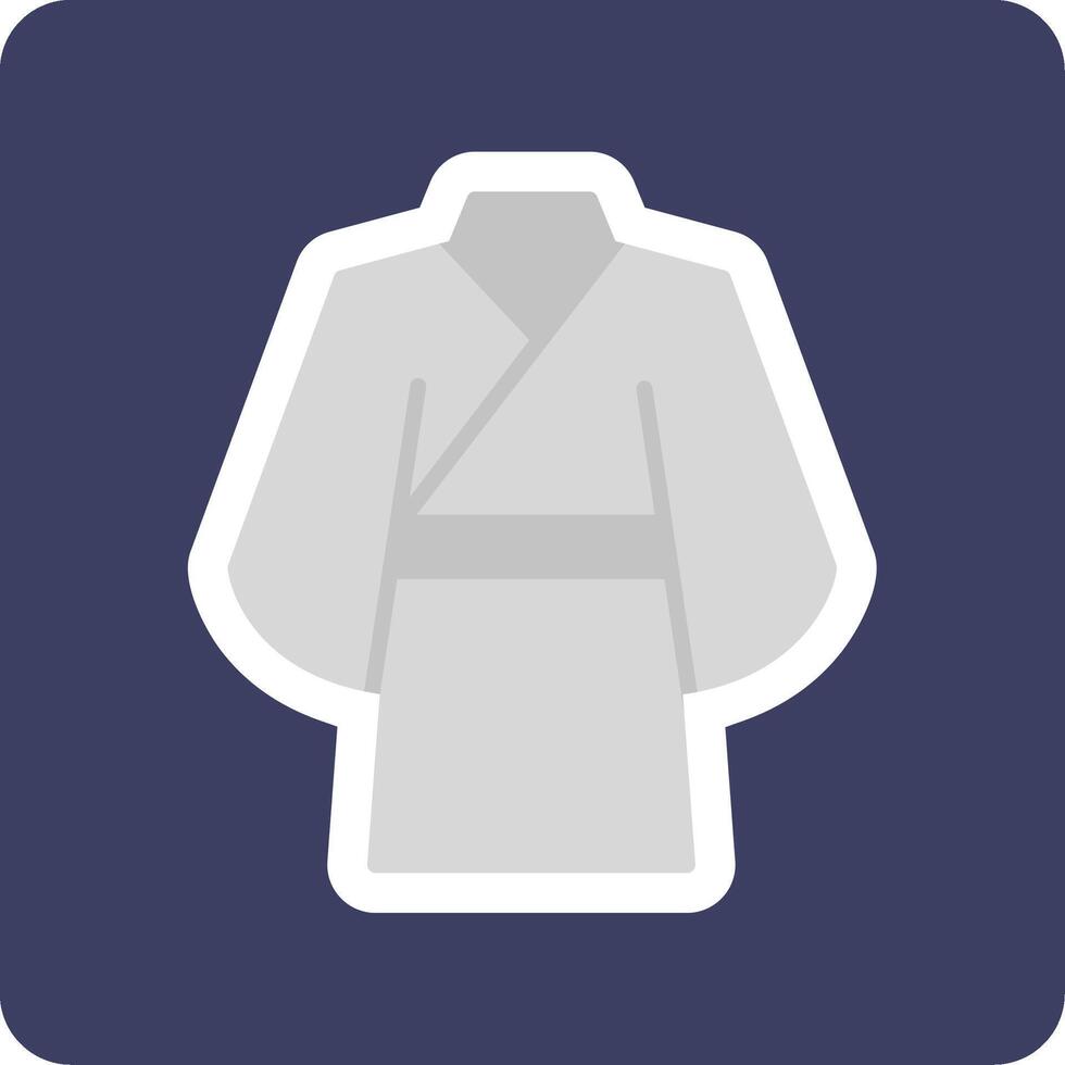 kimono vector icono