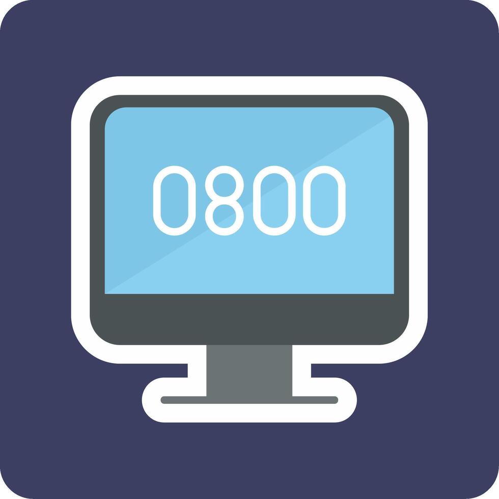 Help Line Vector Icon