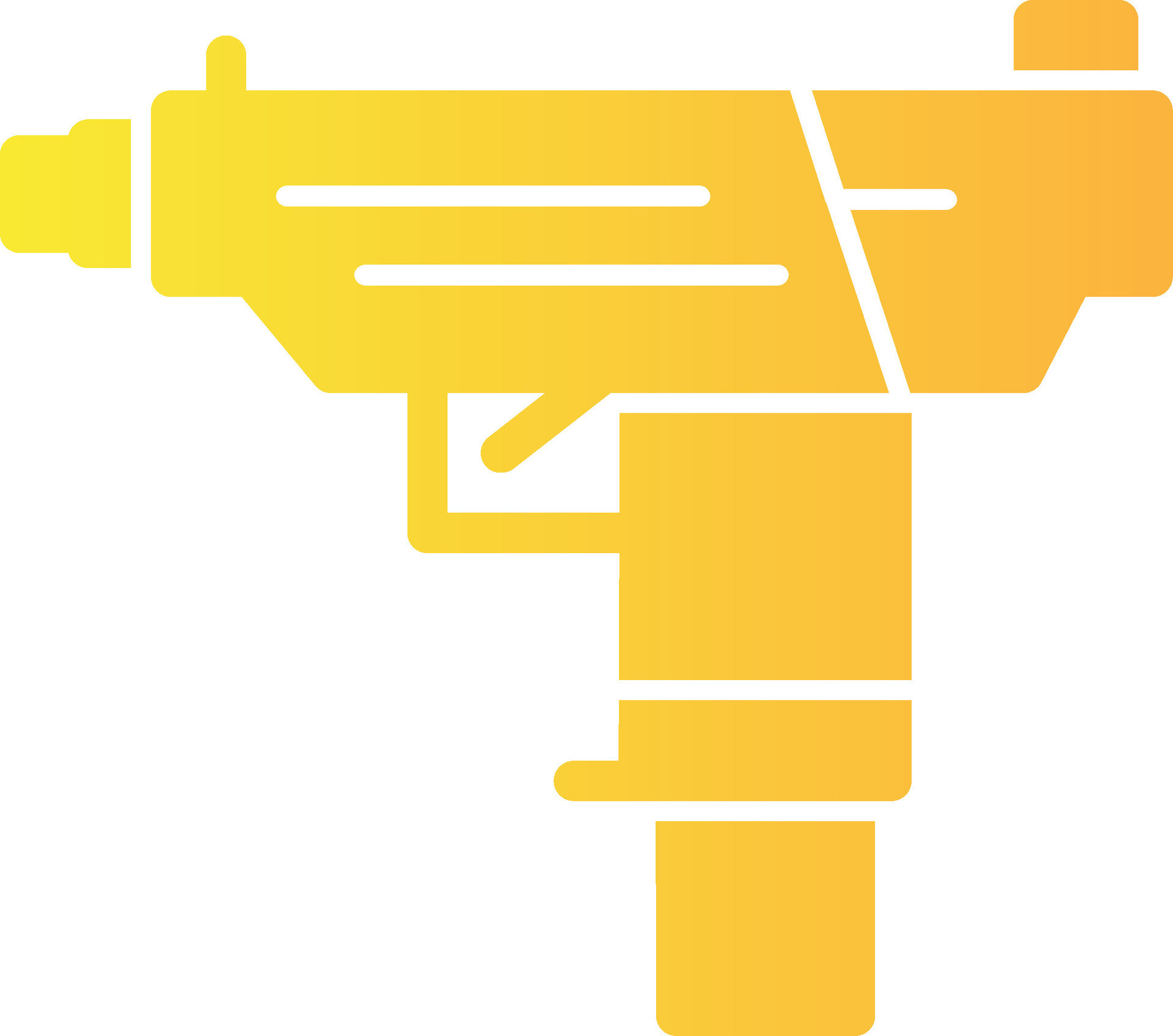metralleta pistola sólido multi degradado icono 41058200 Vector en Vecteezy