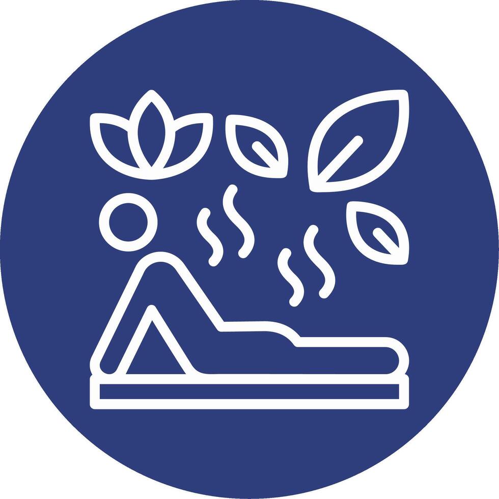 Flexibility Outline Circle Icon vector