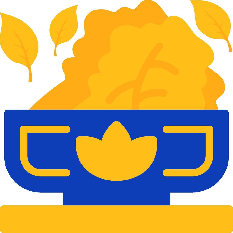 Plant-Based Flat Two Color Icon vector