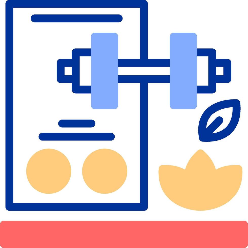 Progress Tracking Color Filled Icon vector