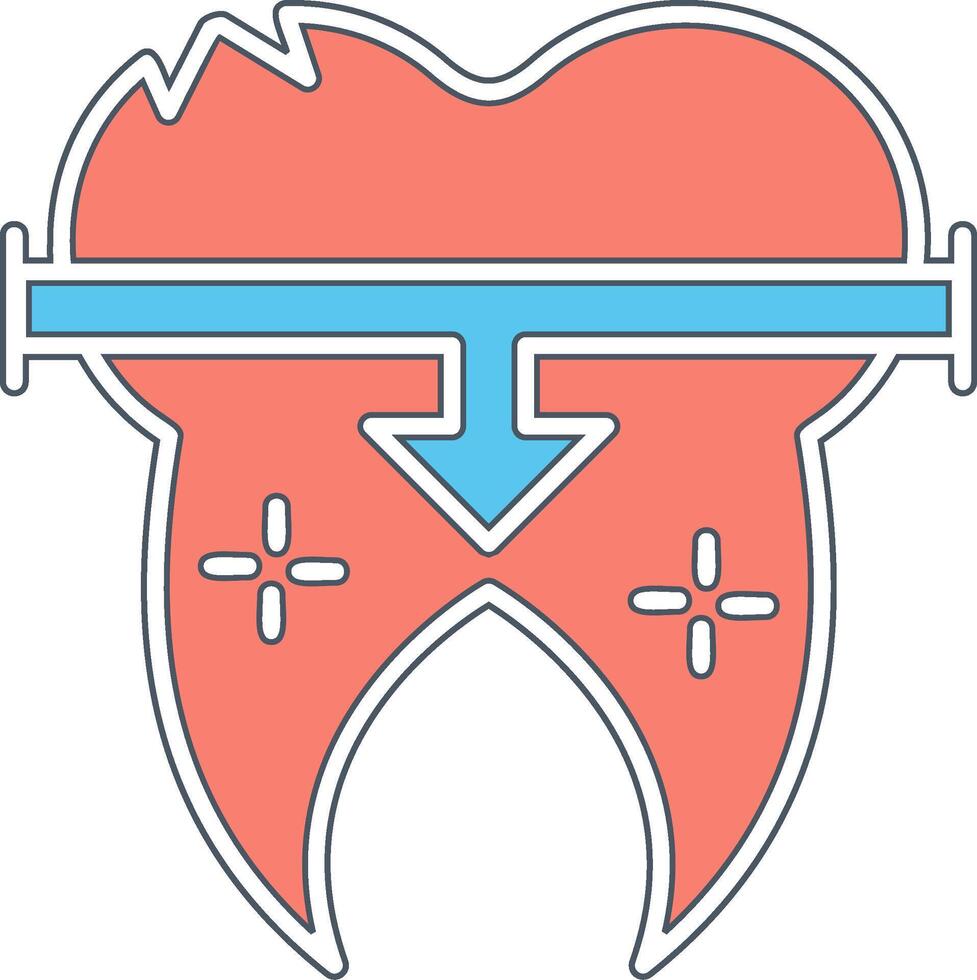 dental vector icono