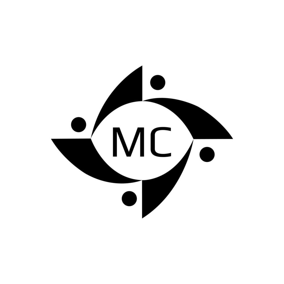 CM logo. C M design. White CM letter. CM, C M letter logo design. Initial letter CM linked circle uppercase monogram logo. C M letter logo vector design. pro vector