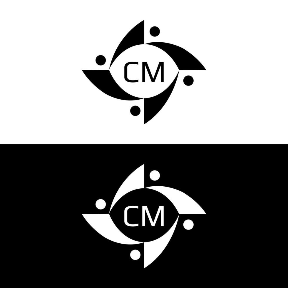 cm logo. C metro diseño. blanco cm carta. cm, C metro letra logo diseño. inicial letra cm vinculado circulo mayúscula monograma logo. C metro letra logo vector diseño. Pro vector